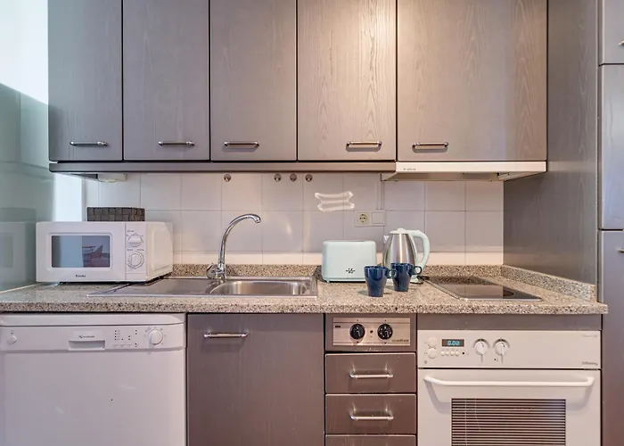Cheerful Olympic Village شقة برشلونة